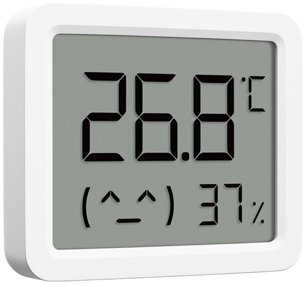 Часы термогигрометр Xiaomi Smart Temperature and Humidity Monitor 3 Mini QBH4312GL